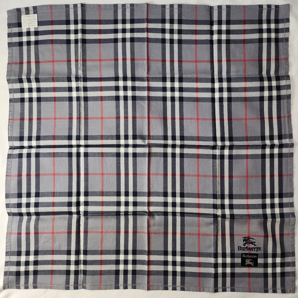 ❤️ Burberry Handkerchief Cotton Brandnew Authentic #07 - Picture 7 of 8